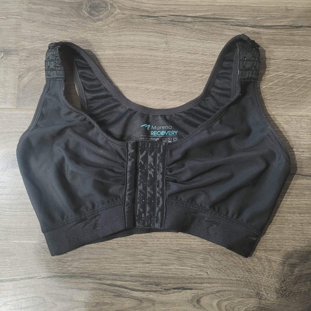 Marena Recovery Black Garment Sz 3436